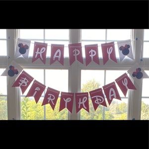 Disney’s Minnie Mouse Happy Birthday Banner